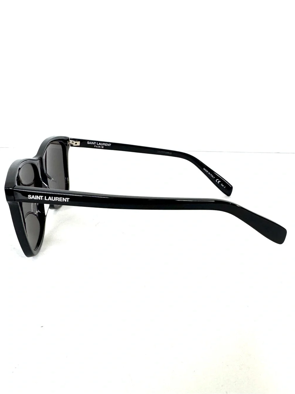 SAINT LAURENT Black SL 205/K Sunglasses Made in Italy